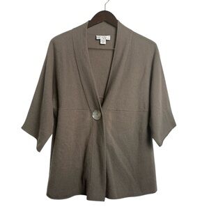 Precious Fibers Women’s Button Front 100% Cashmere Sweater Cardigan Size Medium
